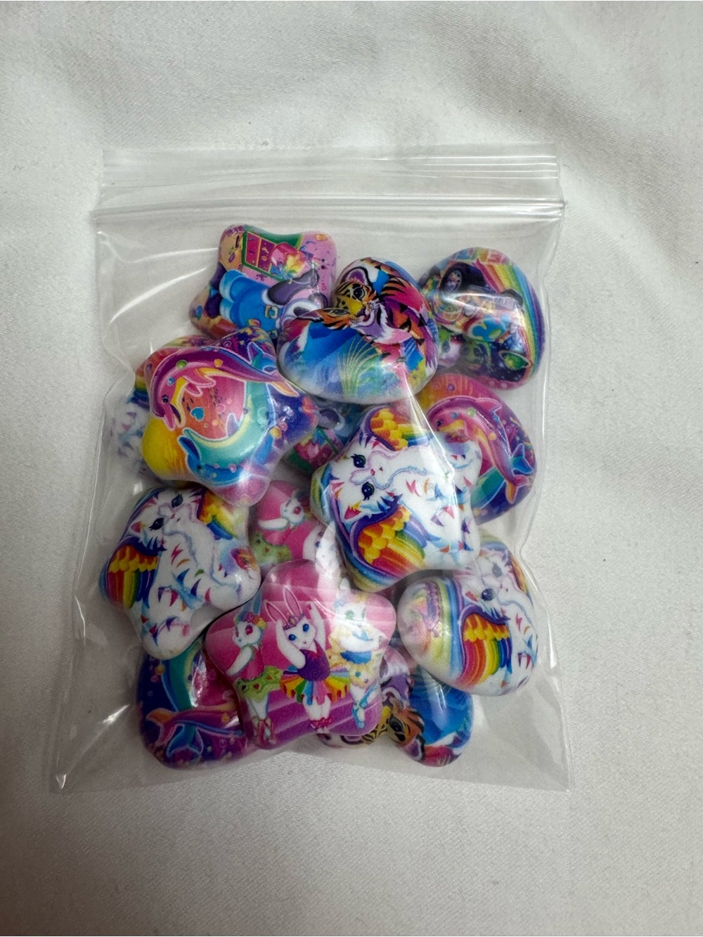 Lisa Frank Bead Bag